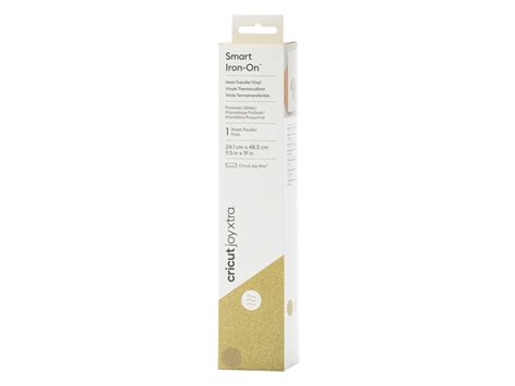 2010418 - Cricut Smart Iron-On Joy Xtra 24,1x48cm (Prismatic Glitter Gold) 